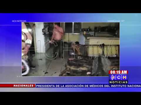 ¡Daños materiales! deja incendio en vivienda del Bo El Dorado de la Entrada, Copán