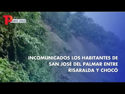 San José del Palmar incomunicado por cuenta de las lluvias I 15.03.2023 I TP Noticias