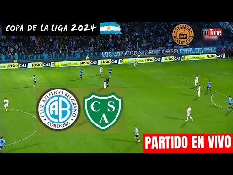 BELGRANO VS SARMIENTO EN VIVO POR GRANEGA  COPA DE LA LIGA 2024 - JORNADA 6