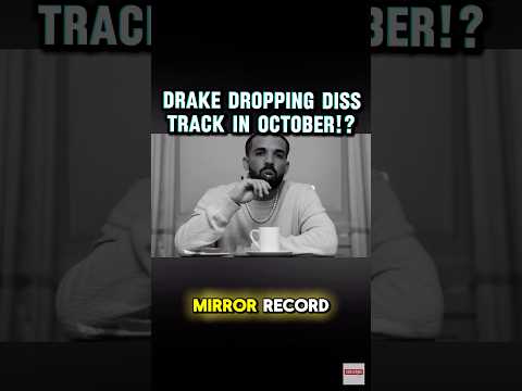 DRAKE DROPPING NEW KENDRICK DISS IN OCTOBER!?  #drake #kendricklamar #shorts