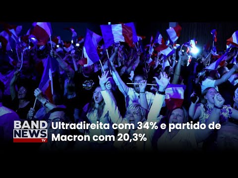 Boca de urna confirma resultado de pesquisas na França | BandNews TV