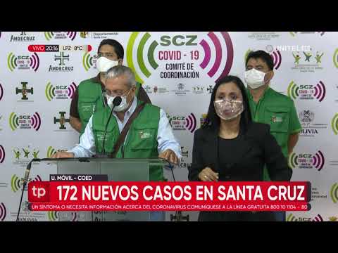 Santa Cruz sube a 5.946 casos de coronavirus este viernes, muertes suman 146