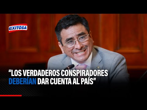 Huerta sobre golpe de Estado de Castillo: Los verdaderos conspiradores deberían dar cuenta al país