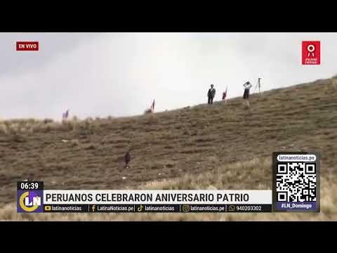 Fiestas Patrias: Así celebraron algunas regiones del Perú