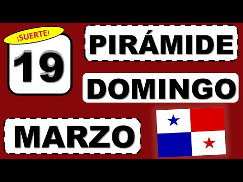 Pirámide de la Lotería de Panamá para el Domingo 19 Marzo 2023 Decenas de la Suerte Sorteo Dominical