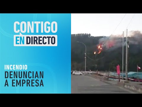 ACUSAN A EMPRESA: Vecinos de Punta Lavapié denuncian que poste generó incendio - Contigo en Directo