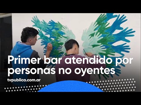 Primer bar atendido por personas no oyentes - Todos Estamos Conectados