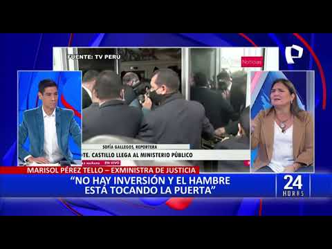 Pérez Tello sobre presentación de Castillo en Fiscalía: creo que tendremos evasivas y mentiras