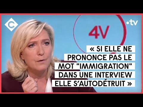 Le hors sujet de Marine Le Pen aux 4 Vérités - L’ABC - C à vous - 01/06/2022