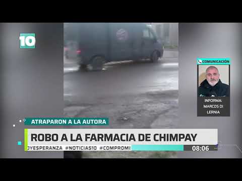 #Noticias10 | Detuvieron a una mujer por el robo a mano armada en Chimpay