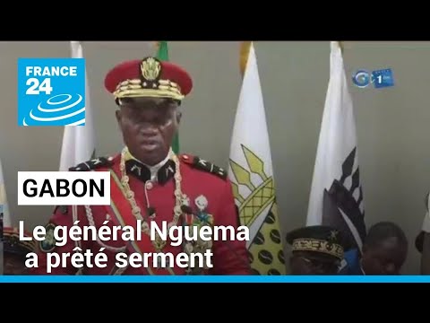 Coup d'État au Gabon : le général Nguema prête serment en tant que président de la transition