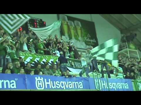 Video: Tai parodo, - kad Žalgirio fanai myli ir tiki savo komanda. Žalia ir balta !!!  ♥