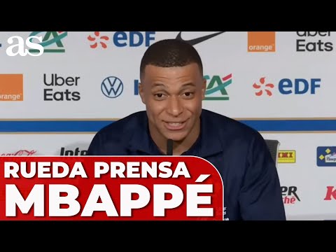 MBAPPÉ en RUEDA DE PRENSA: FICHAJE REAL MADRID, EUROCOPA, JUEGOS OLÍMPICOS, BELLINGHAM...