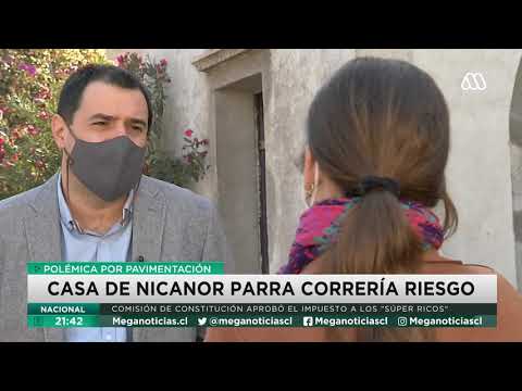 Casa de Nicanor Parra correría riesgo por obras de pavimentación