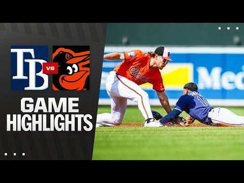 Rays vs Orioles Game Highlights (6/28/25) | MLB Highlights
