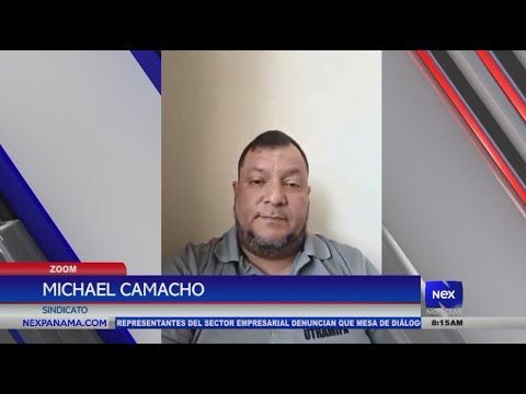 Michael Camacho se refiere a la situacio?n que viven los trabajadores con el cierre de la mina