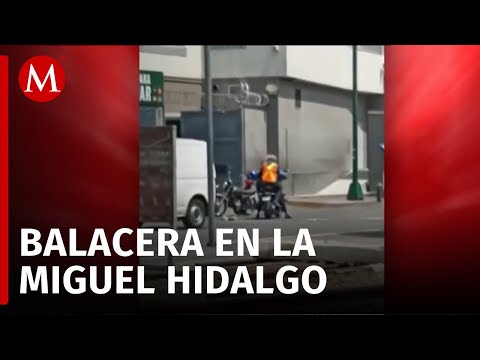 Se registra balacera en la alcaldía Miguel Hidalgo, CdMx