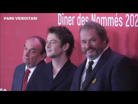 David Ayala ( Kaamelott, Miséricorde ) arrive au Diner des nommés des César @ Paris 10 février 2025