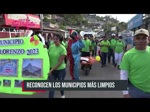 Boaco, Santa Lucía y San Lorenzo reciben reconocimiento como los más limpios - Nicaragua