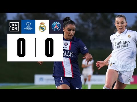 Real Madrid vs PSG (0-0) | Resumen y goles | UEFA Women's Champions League 2022-23