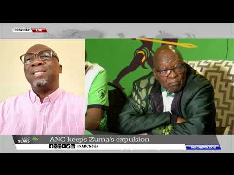 Zuma vs ANC | The African National Congress keeps Zuma's expulsion