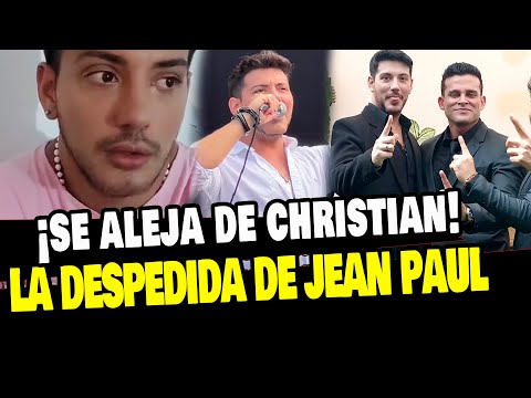 JEAN PAUL SE DESPIDE DE GRAN ORQUESTA TRAS AMPAY DE CHRISTIAN DOMINGUEZ