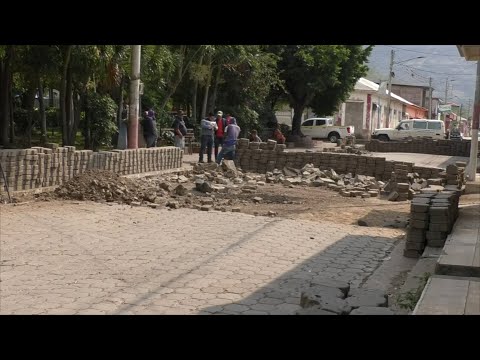 Avanzan obras de mantenimiento vial en La Trinidad, Estelí