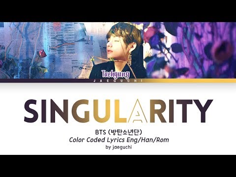 BTS V - 'Intro: Singularity' [Han|Rom|Eng lyrics]