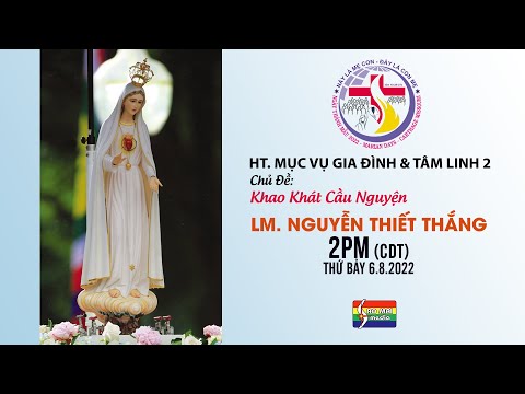 Live: Ngày Thánh Mẫu 2022 - Hội Thảo Mục Vụ Gia Đình & Tâm Linh 2|Lm. Nguyễn Thiết Thắng. 