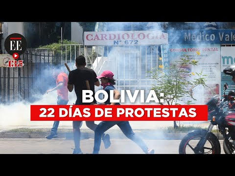 Gobierno boliviano responde tras 22 días de protestas | El Espectador