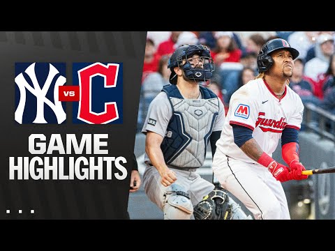 Yankees vs. Guardians Game Highlights (4/21/25) | MLB Highlights