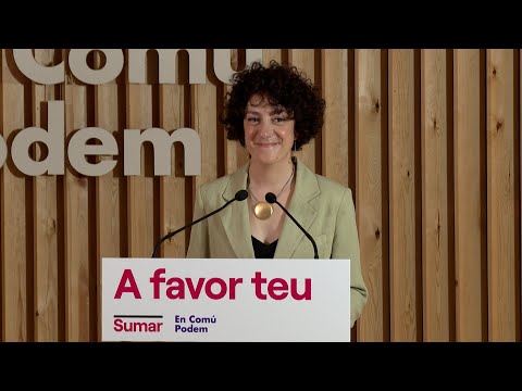 Aina Vidal insiste en defender el referéndum en Cataluña como horizonte político