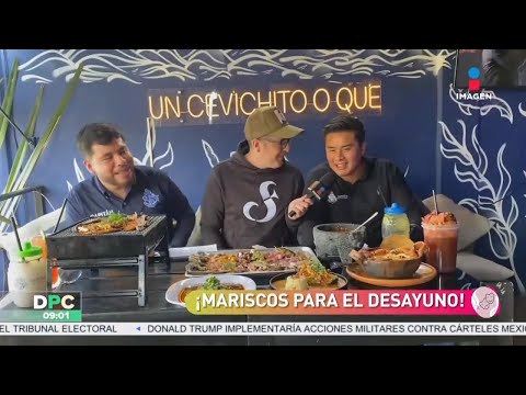 ¡Desayuno de campeones! Capitán Cevichero llega al foro de DPC | DPC con Nacho Lozano