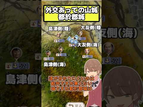 中堅も外交含め防衛力強化 都於郡城【信長の野望 新生PK】