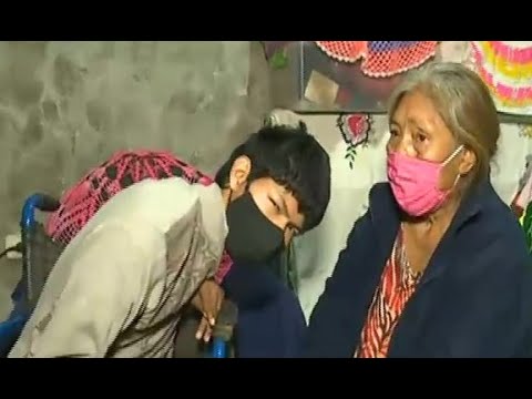 Abuela pide ayuda para su nieto que podía perder un ojo