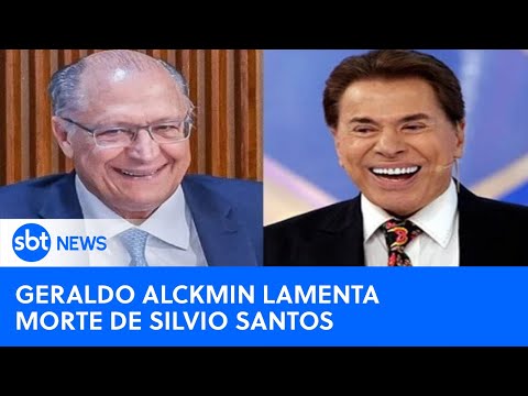 Geraldo Alckmin lamenta morte de Silvio Santos: Não tinha domingo se não tivesse Silvio