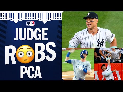 Aaron Judge BACK-TO-BACK defensive gems! (feat. PCA home run robbery!)