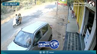 طفلة تنجو من كارثة