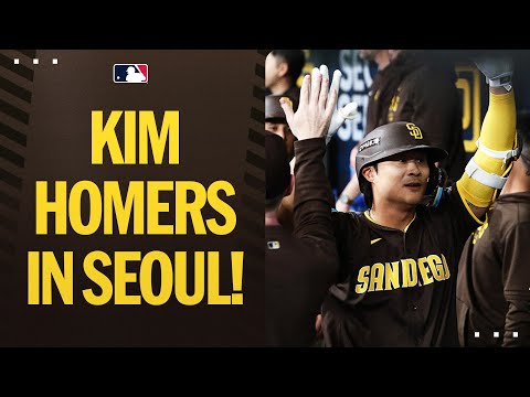 Back where it all began! Ha-Seong Kim hits a homer in Seoul!
