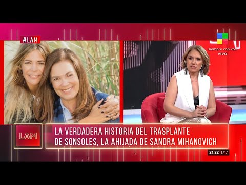 La verdadera historia del trasplante de Sonsoles, ahijada de Sandra Mi