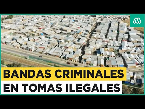 Organizaciones criminales que operan en tomas de terrenos ilegales