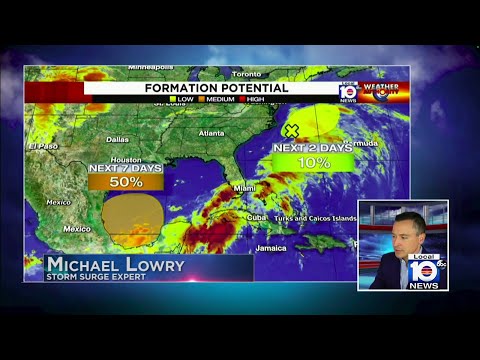 Possible tropical development in the Gulf next week