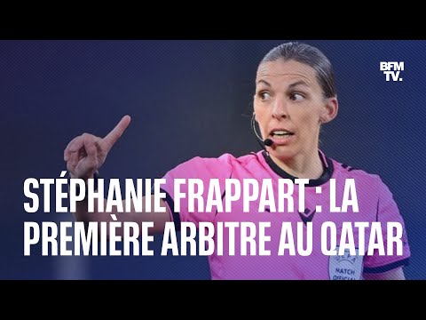 Stéphanie Frappart va devenir la première femme à arbitrer un match de Coupe du monde masculine