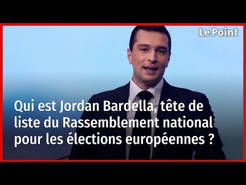 Qui est Jordan Bardella, tête de liste du Rassemblement national pour les élections européennes ?