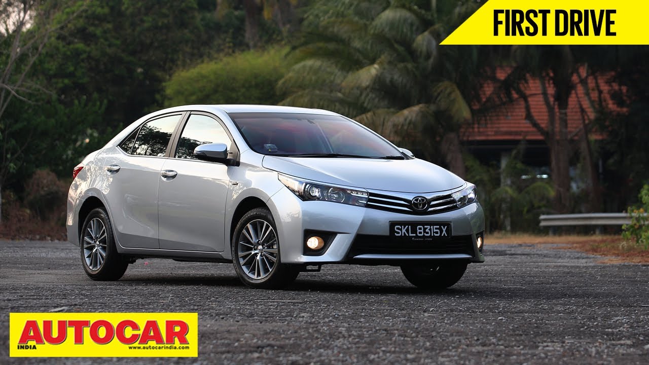 2014 Toyota Corolla Altis | Exclusive First Drive Video Review