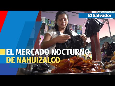 Descubre las noches mágicas en el mercado nocturno de Nahuizalco