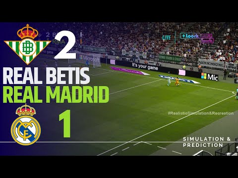 REAL BETIS vs. REAL MADRID PARTIDO EN VIVO / LA LIGA 24/25