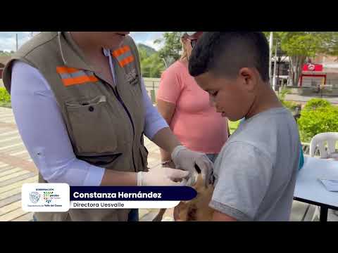 Este sábado con la Uesvalle podrá vacunar su mascota contra la rabia