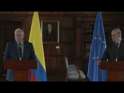 Declaración conjunta Canciller Álvaro Leyva y Josep Borrell, alto representante de la Unión Europea