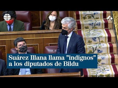 Suárez Illana afirma que los diputados de Bildu son indignos
